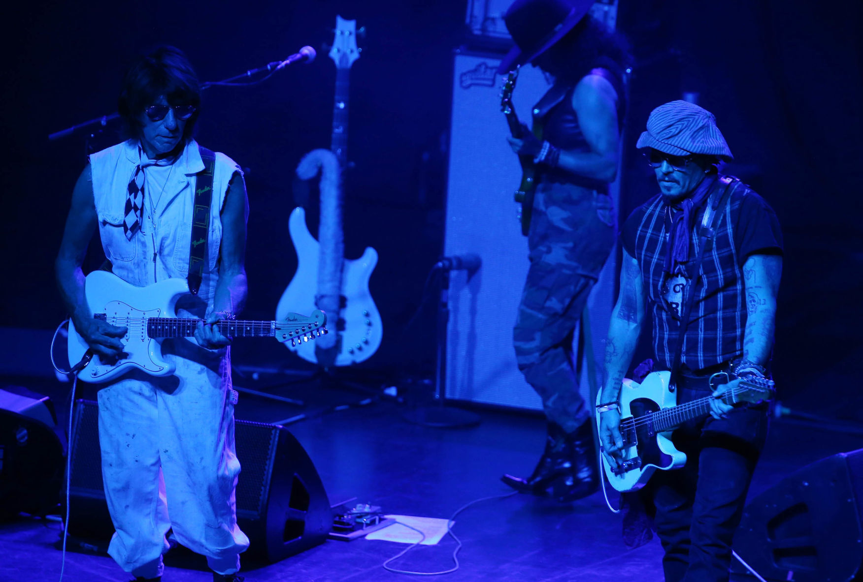 Jeff Beck and Johnny Depp